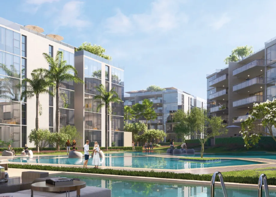 Apartment for sale in Lake view Residence 2 in New Cairo of 145 m² with 3 bedrooms