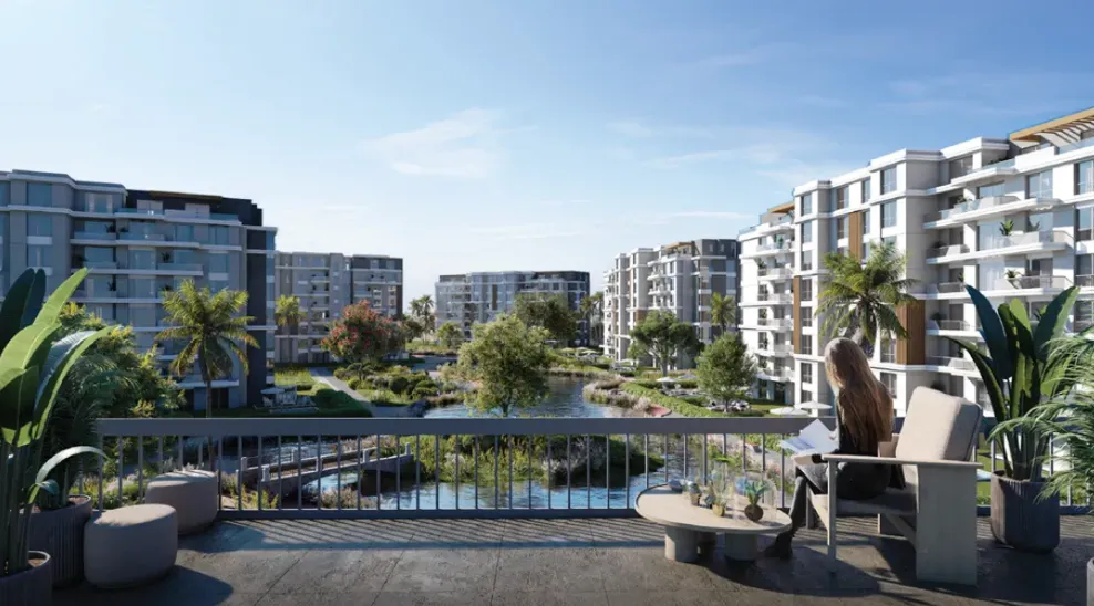 Apartment for sale in Palm Hills New Cairo in New Cairo of 128 m² with 2 bedrooms