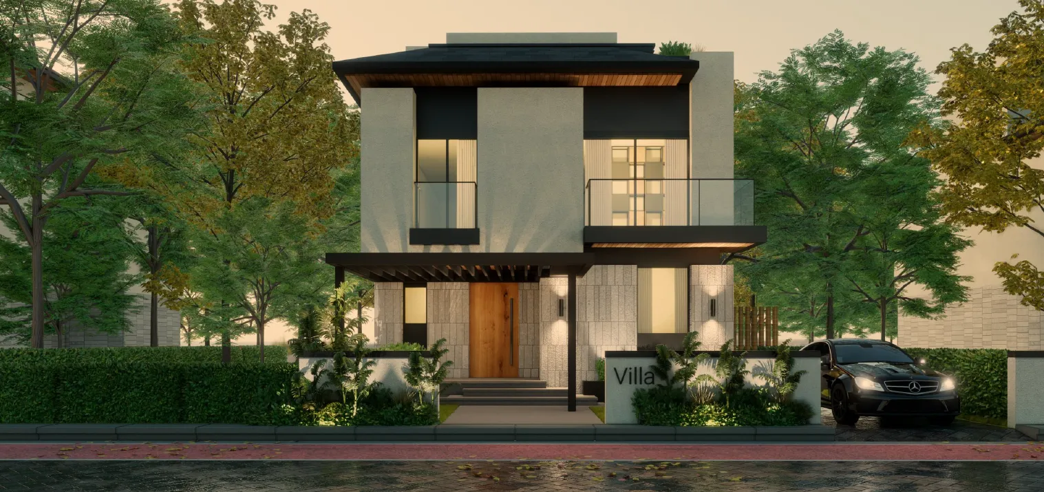 Villa for sale in Stone Park in New Cairo of 296 m² with 4 bedrooms
