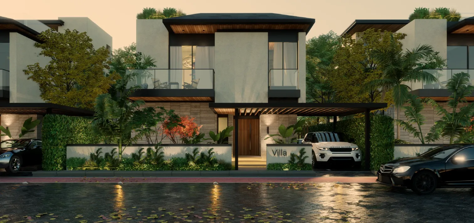 Villa for sale in Stone Park in New Cairo of 296 m² with 4 bedrooms