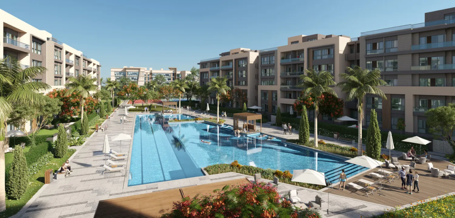 Apartment for sale in Azad Views in New Cairo of 196 m² with 3 bedrooms