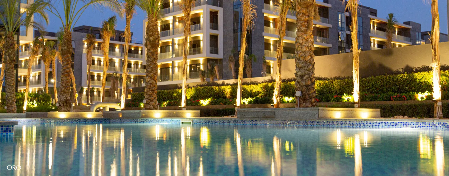 Apartment for sale in El Patio Oro in New Cairo of 128 m² with 2 bedrooms