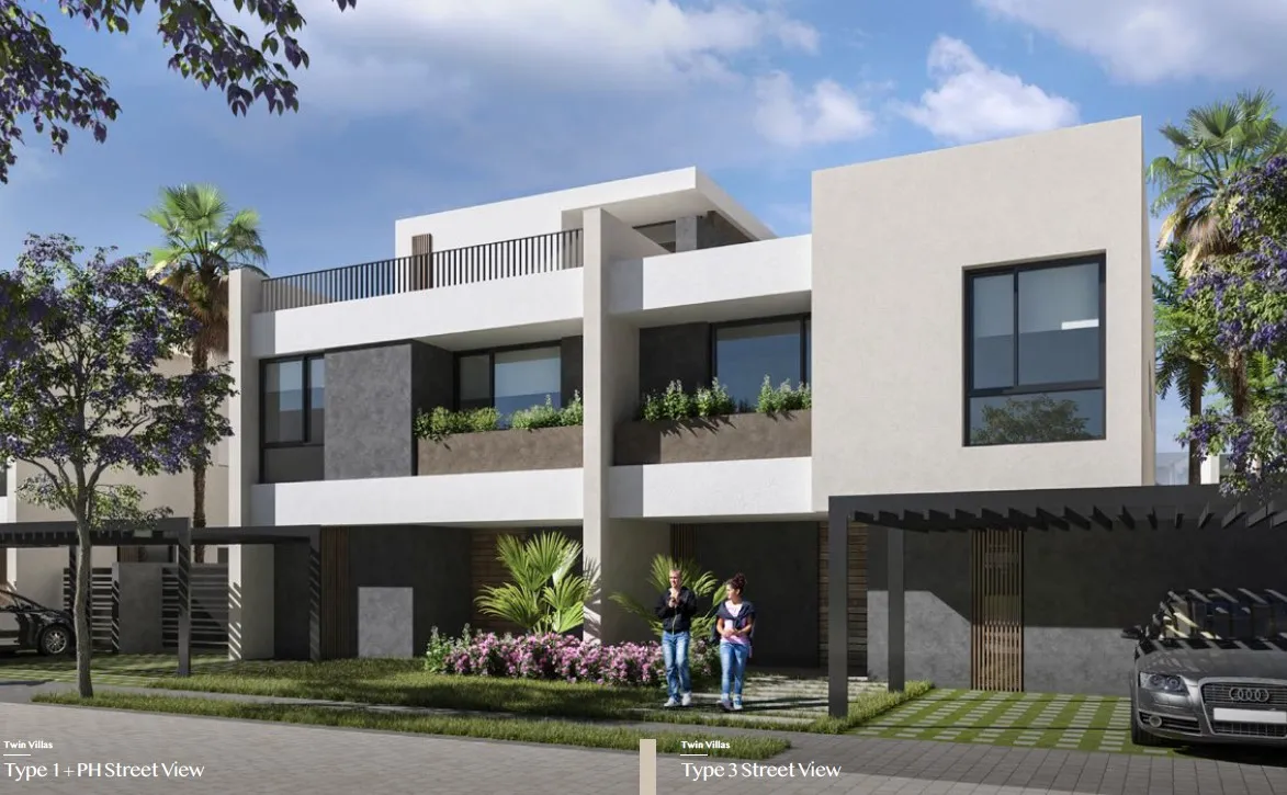 Twinhouse for sale in Al Burouj in El Shorouk of 373 m² with 3 bedrooms