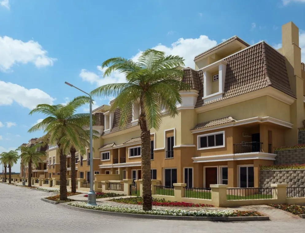 Townhouse for sale in Sarai in New Cairo of 211 m² with 4 bedrooms