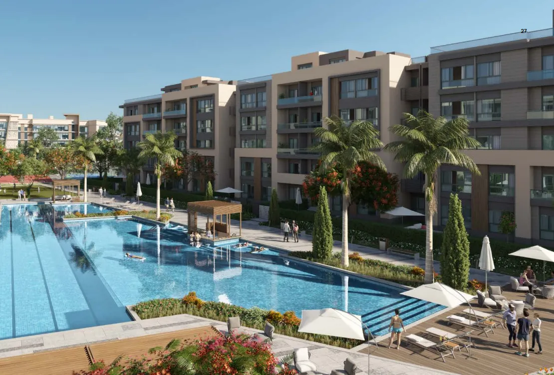 Apartment for sale in Azad Views in New Cairo of 146 m² with 3 bedrooms
