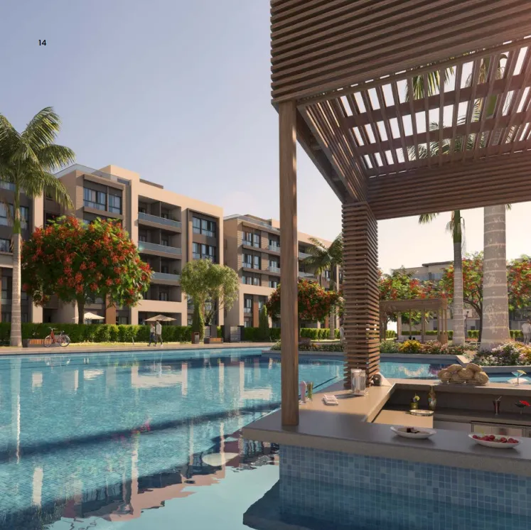 Apartment for sale in Azad Views in New Cairo of 146 m² with 3 bedrooms