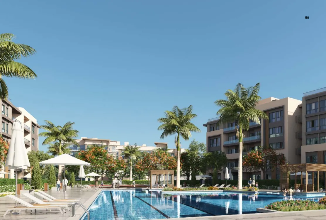 Apartment for sale in Azad Views in New Cairo of 146 m² with 3 bedrooms