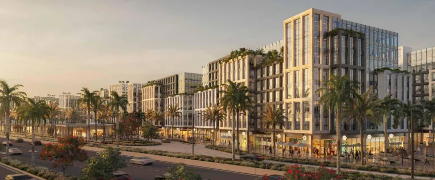 Office for sale in ZED East in 6th settlement of 132 m² with 0 bedrooms
