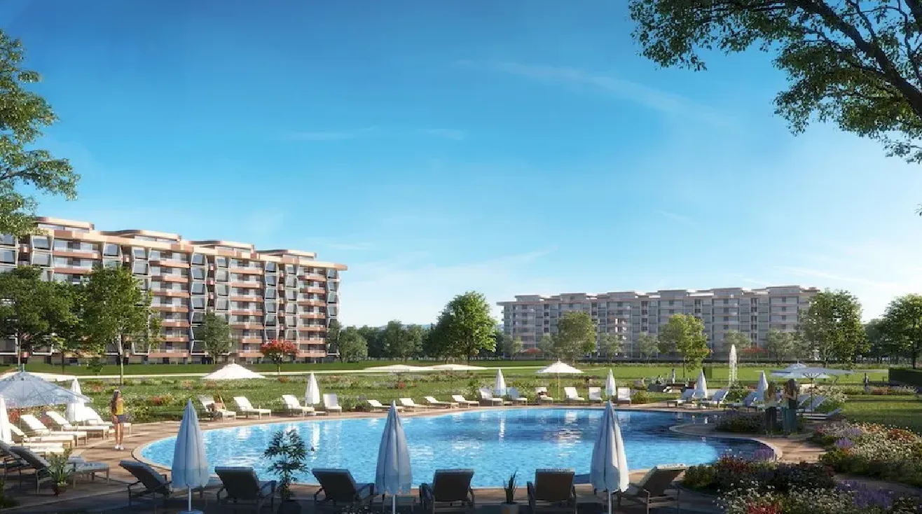 Apartment for sale in Midtown condo in New Capital City of 105 m² with 2 bedrooms