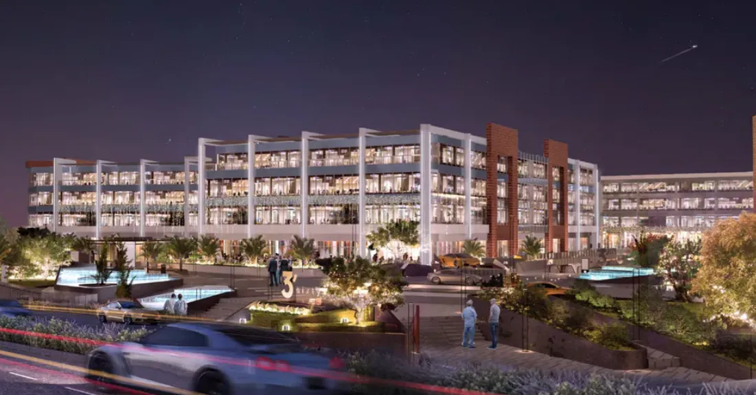 Office for sale in Three Sixty in New Cairo of 140 m² with 0 bedrooms