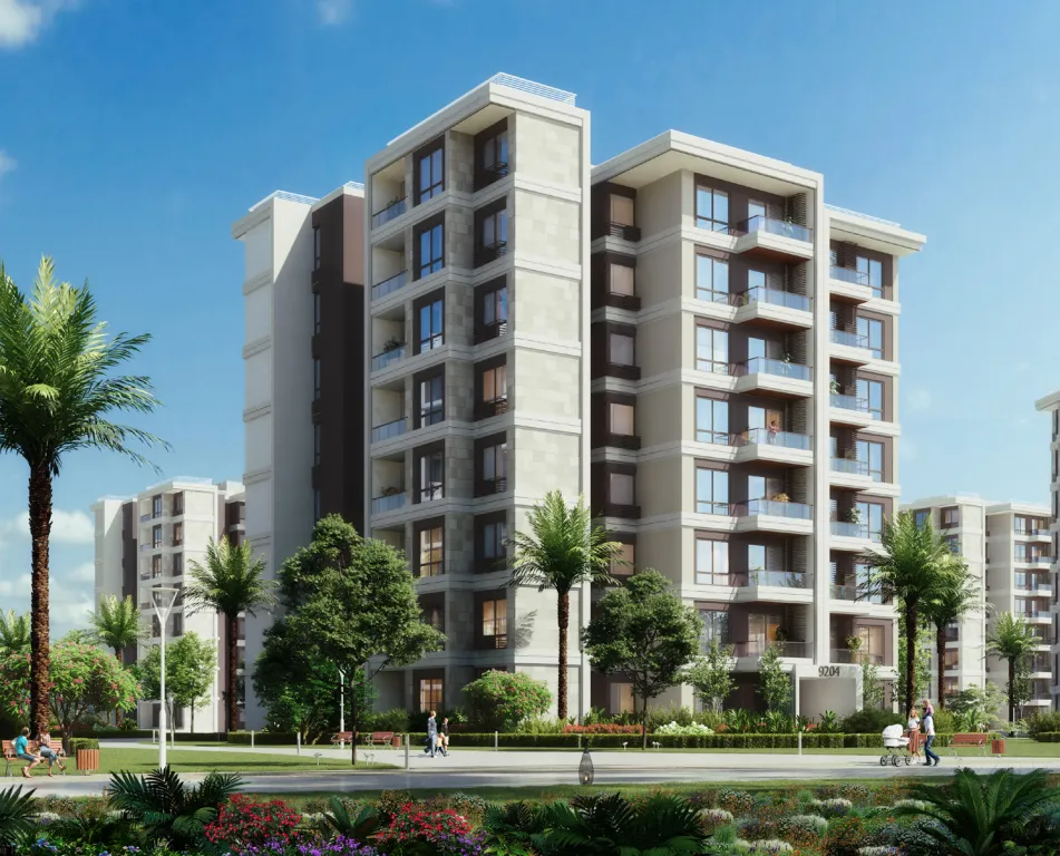 Apartment for sale in Noor Capital Gardens in New Capital Gardens of 123 m² with 3 bedrooms