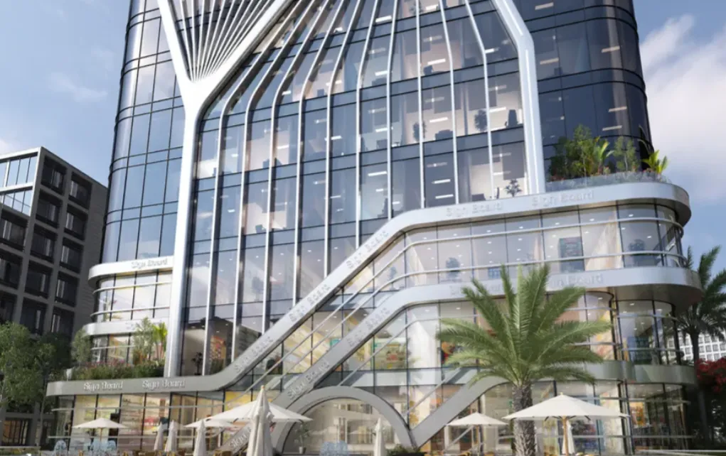 Retail for sale in Central Point in New Capital City of 35 m² with 0 bedrooms