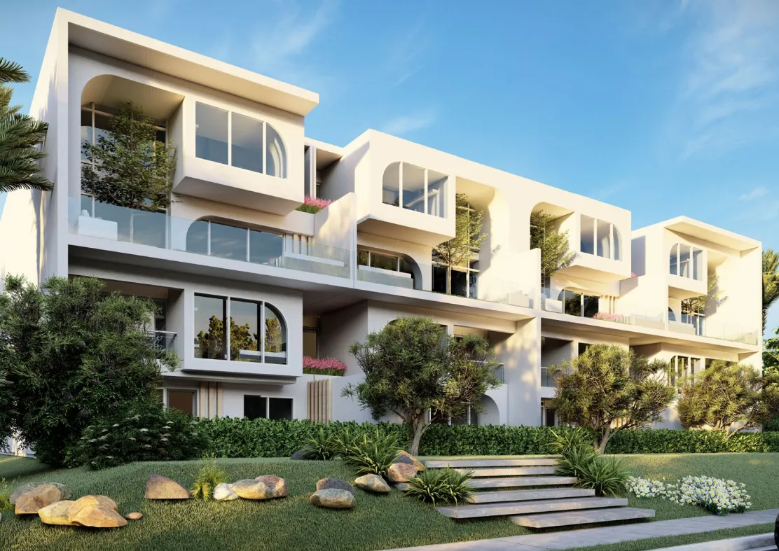 Apartment for sale in The Median Residences in New Cairo of 151 m² with 3 bedrooms