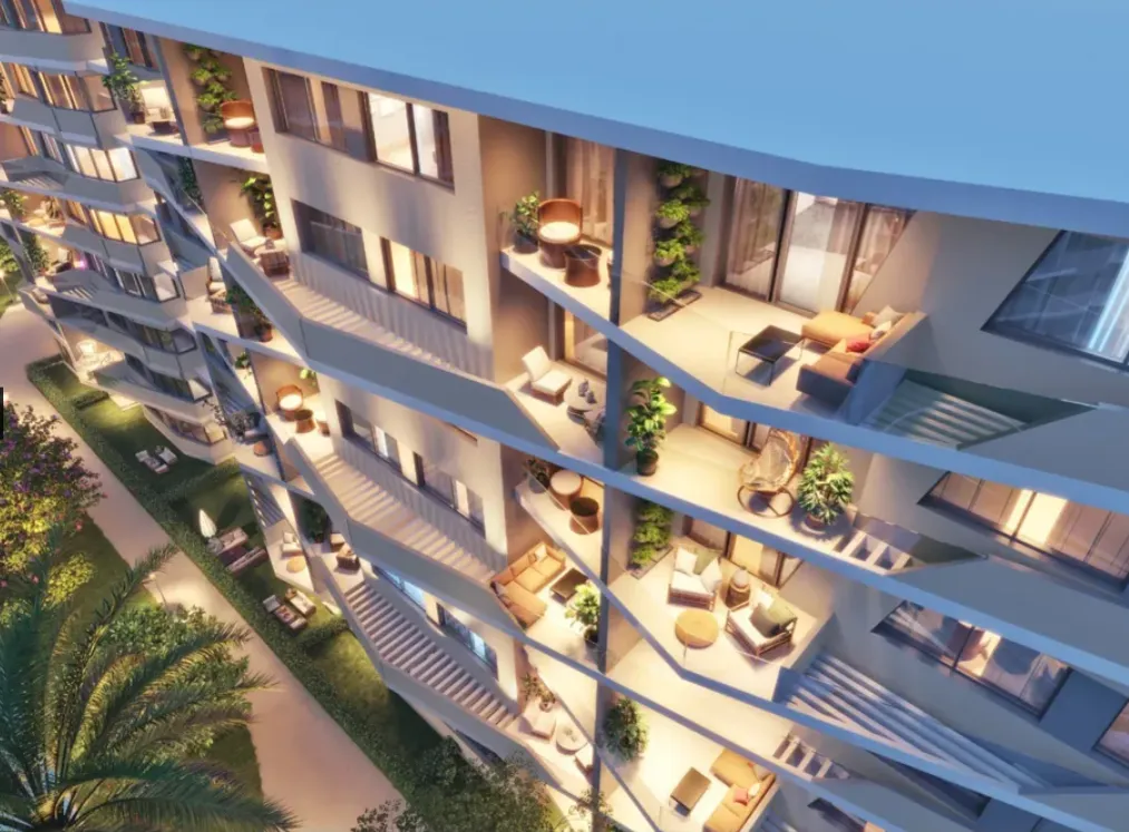 Duplex for sale in The Median Residences in New Cairo of 195 m² with 3 bedrooms