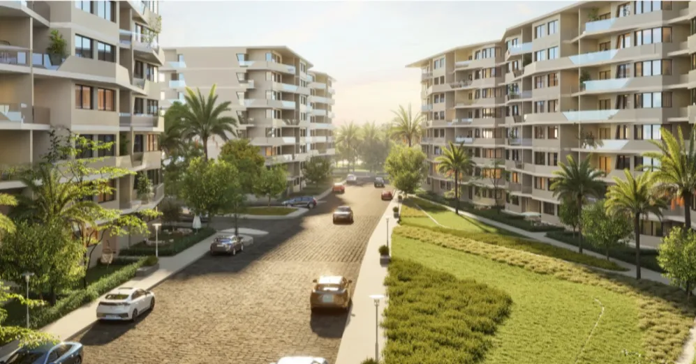 Duplex for sale in The Median Residences in New Cairo of 195 m² with 3 bedrooms