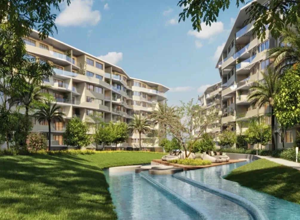 Duplex for sale in The Median Residences in New Cairo of 195 m² with 3 bedrooms