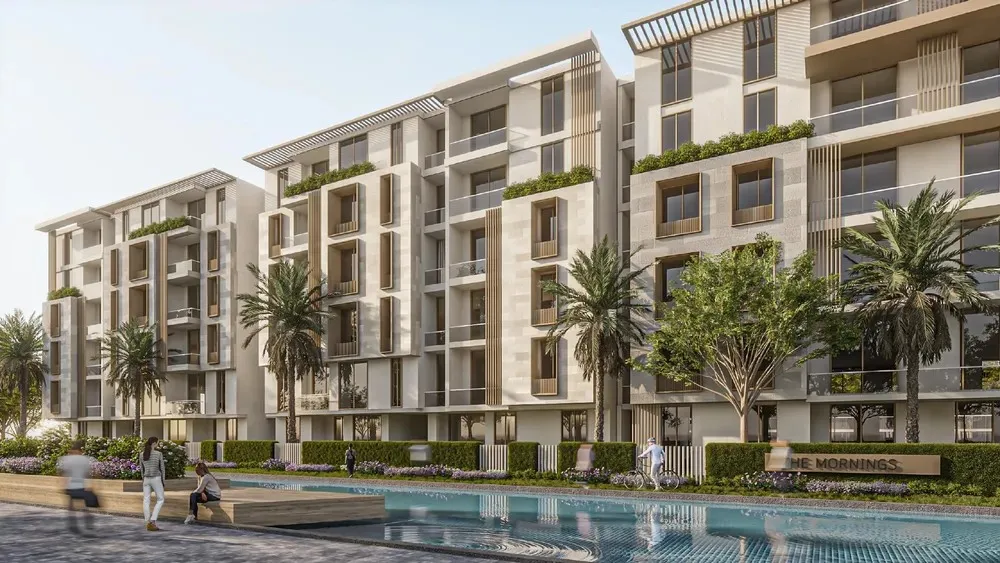 Studio for sale in The Mornings in New Cairo of 57 m² with 1 bedrooms