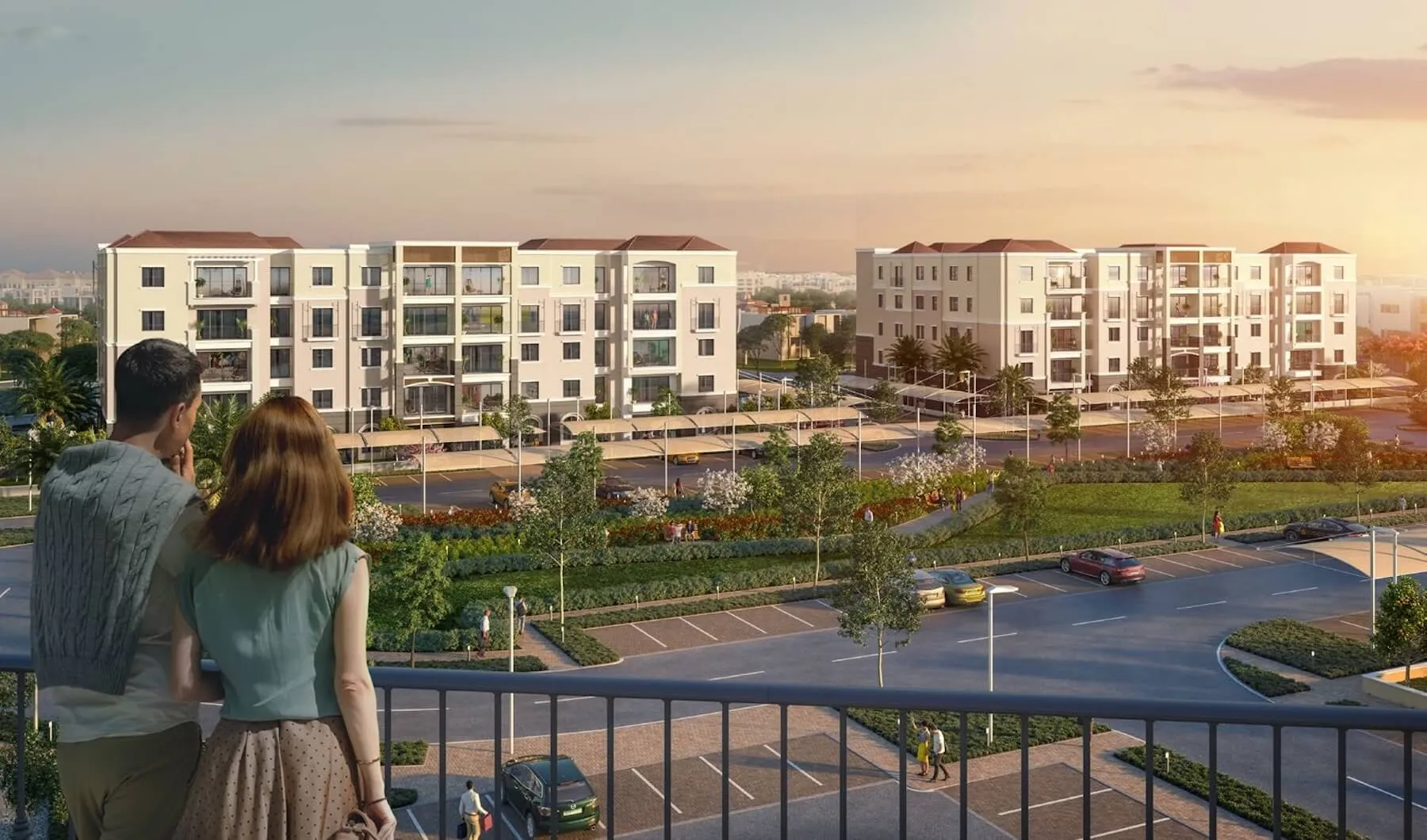 Apartment for sale in Mivida in New Cairo of 156 m² with 2 bedrooms