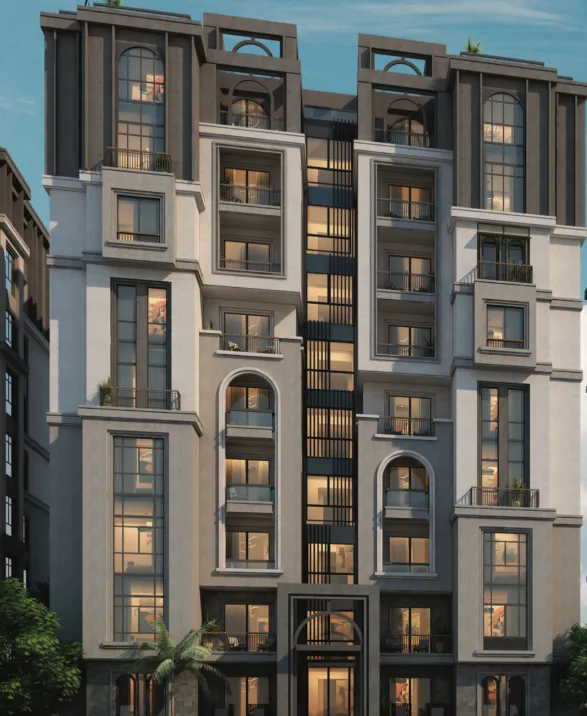 Apartment for sale in Ever New Cairo in 6th settlement of 130 m² with 2 bedrooms