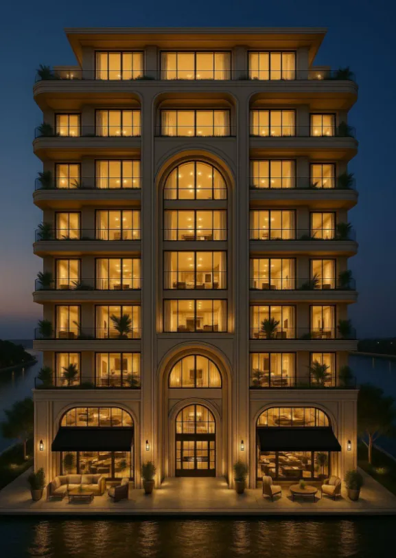 Apartment for sale in Jirian - Palm Hills in New Zayed of 63 m² with 1 bedrooms
