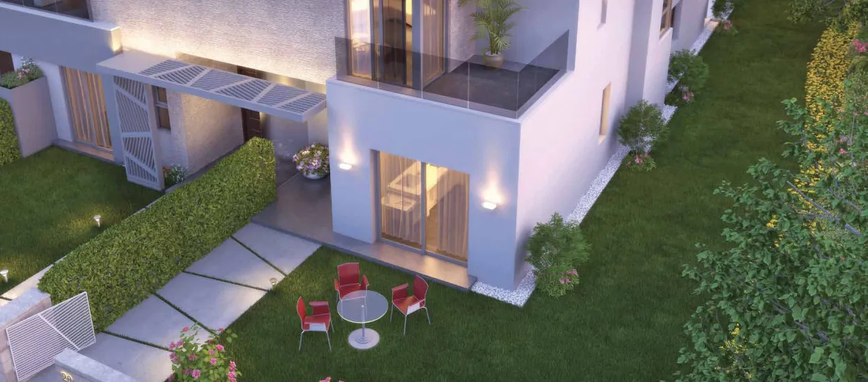 Townhouse for sale in The Brooks in New Cairo of 266 m² with 4 bedrooms