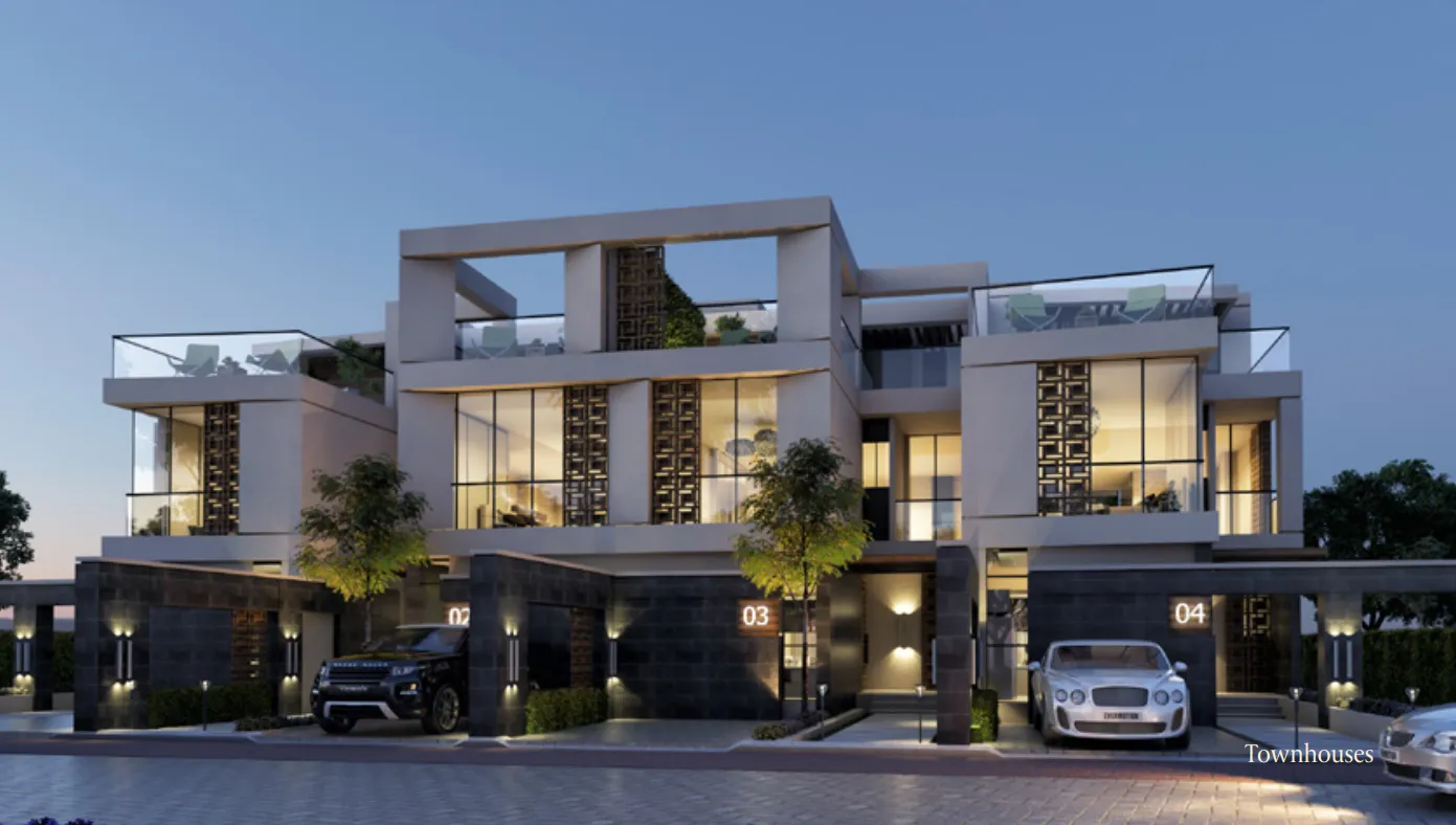 Townhouse for sale in The Brooks in New Cairo of 266 m² with 4 bedrooms