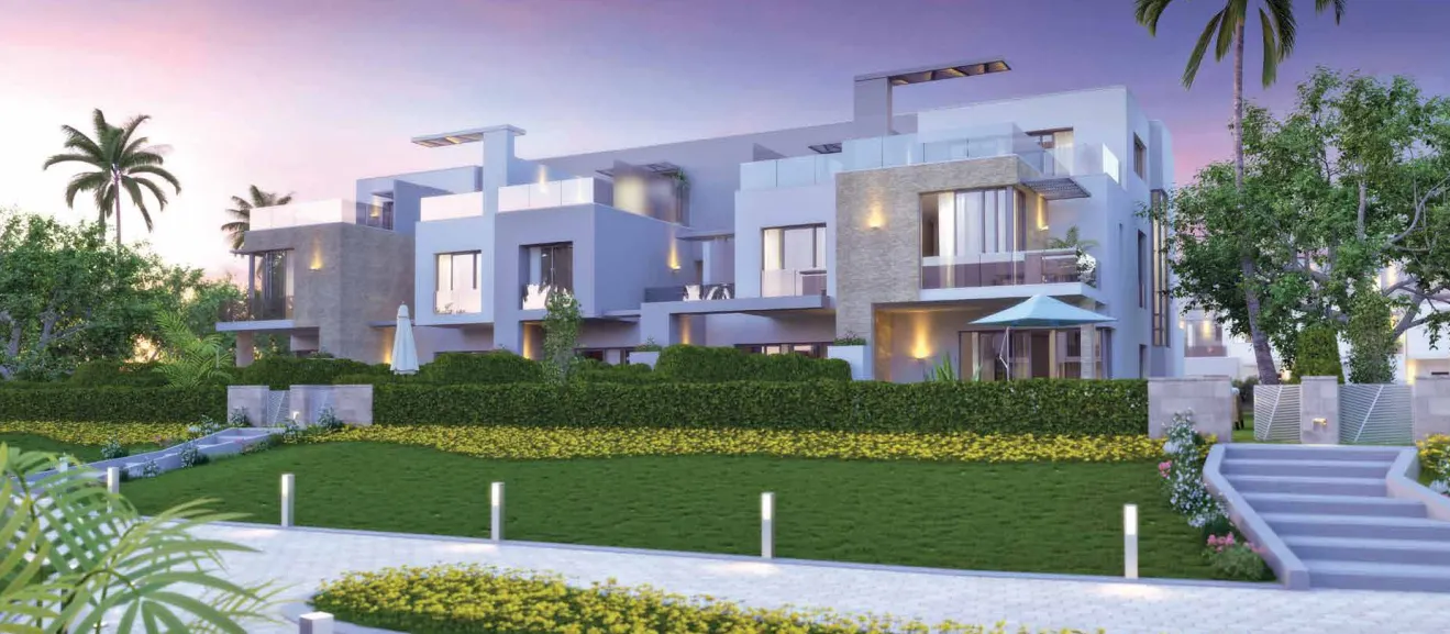 Townhouse for sale in The Brooks in New Cairo of 266 m² with 4 bedrooms