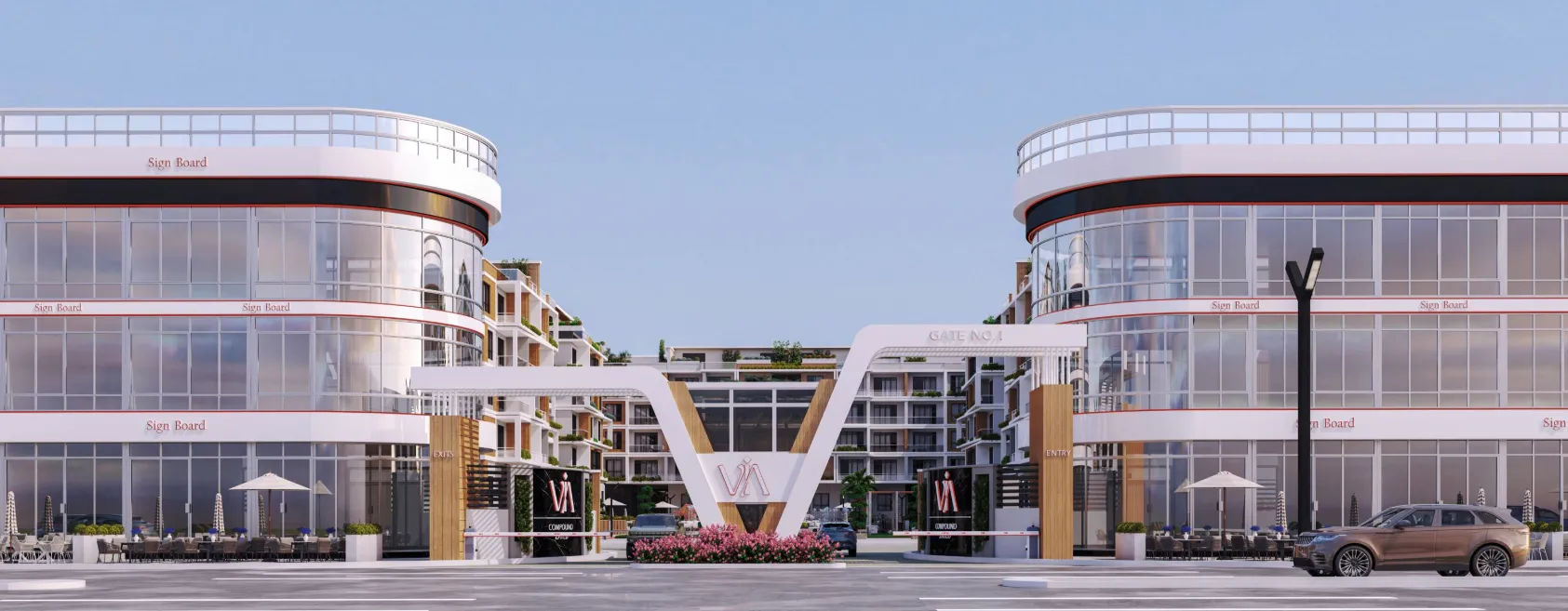 Apartment for sale in Via  in El Sheikh Zayed of 94 m² with 2 bedrooms