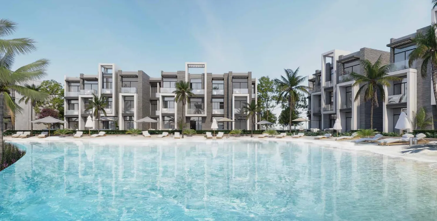 Chalet for sale in Azha in Ain Sokhna of 116 m² with 2 bedrooms