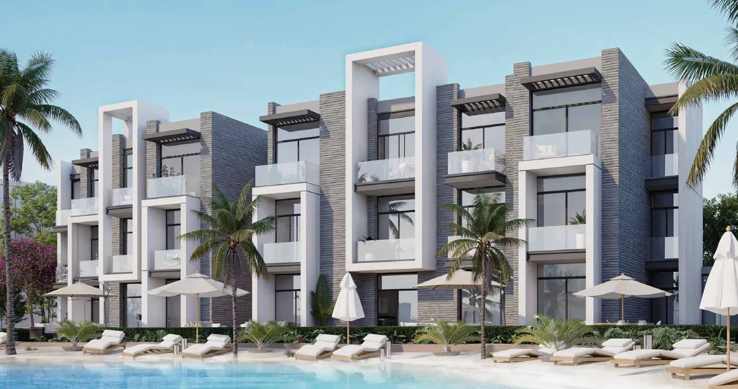 Chalet for sale in Azha in Ain Sokhna of 116 m² with 2 bedrooms
