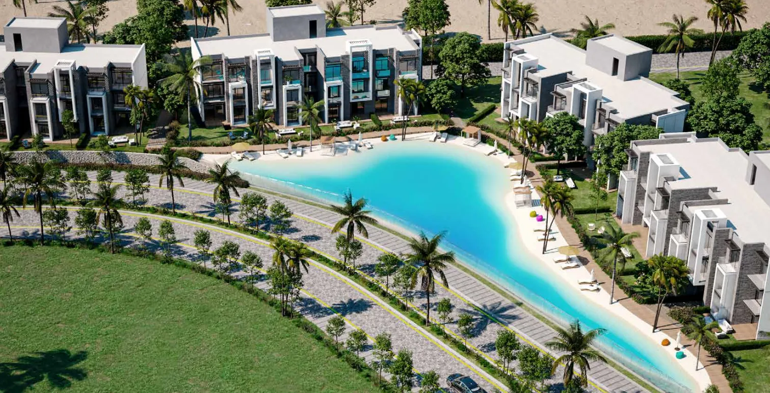 Chalet for sale in Azha in Ain Sokhna of 116 m² with 2 bedrooms