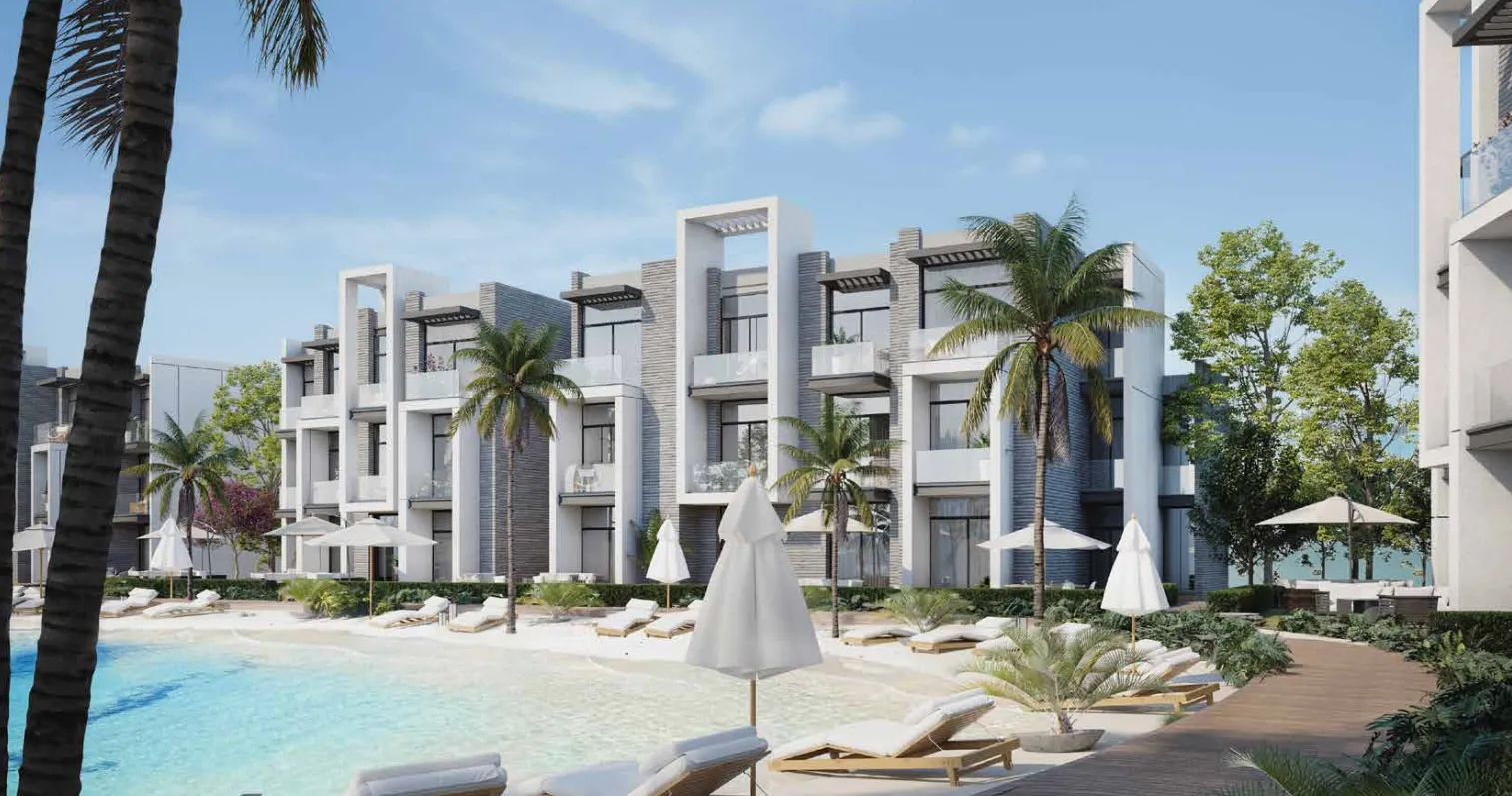 Chalet for sale in Azha in Ain Sokhna of 116 m² with 2 bedrooms