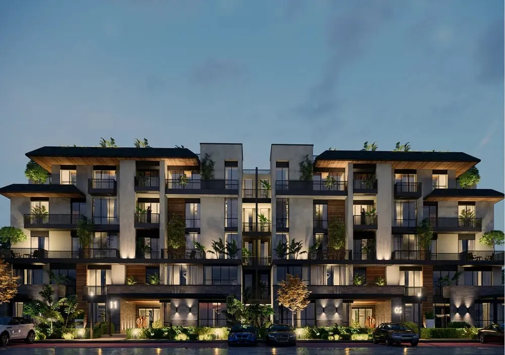 Apartment for sale in Stone Park in New Cairo of 121 m² with 2 bedrooms