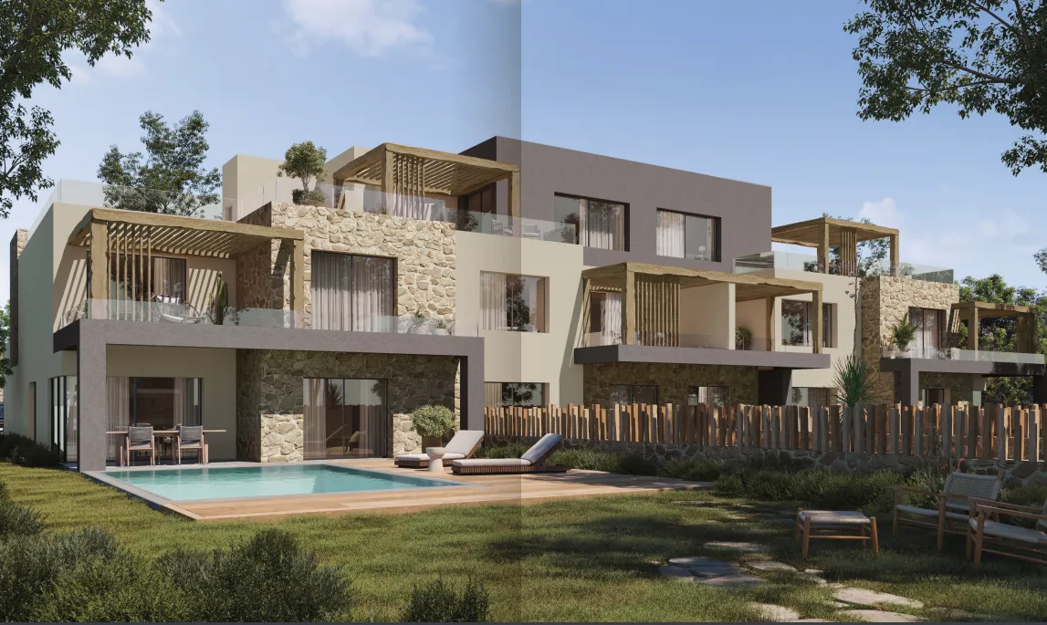 Twinhouse for sale in Marsa Baghush in Sidi Heneish of 275 m² with 4 bedrooms