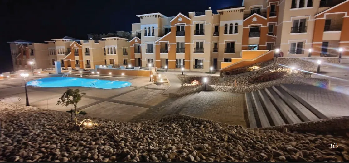 Chalet for sale in Heaven Hills Porto El Sokhna in Ain Sokhna of 85 m² with 2 bedrooms