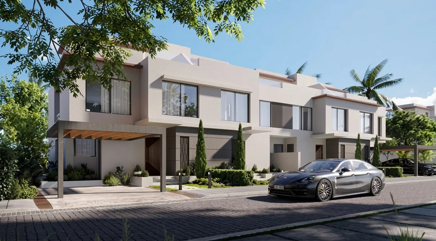 Townhouse for sale in Badya  in October Gardens of 194 m² with 3 bedrooms