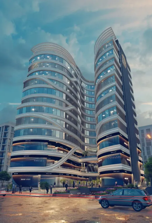 Office for sale in Madar Mall in New Capital City of 28 m² with 0 bedrooms