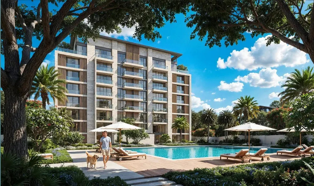 Apartment for sale in VILLAGE DE LA CAPITALE in New Capital City of 62 m² with 1 bedrooms