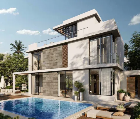 Villa for sale in Palm Hills Golf Views in 6th of October City of 850 m² with 4 bedrooms