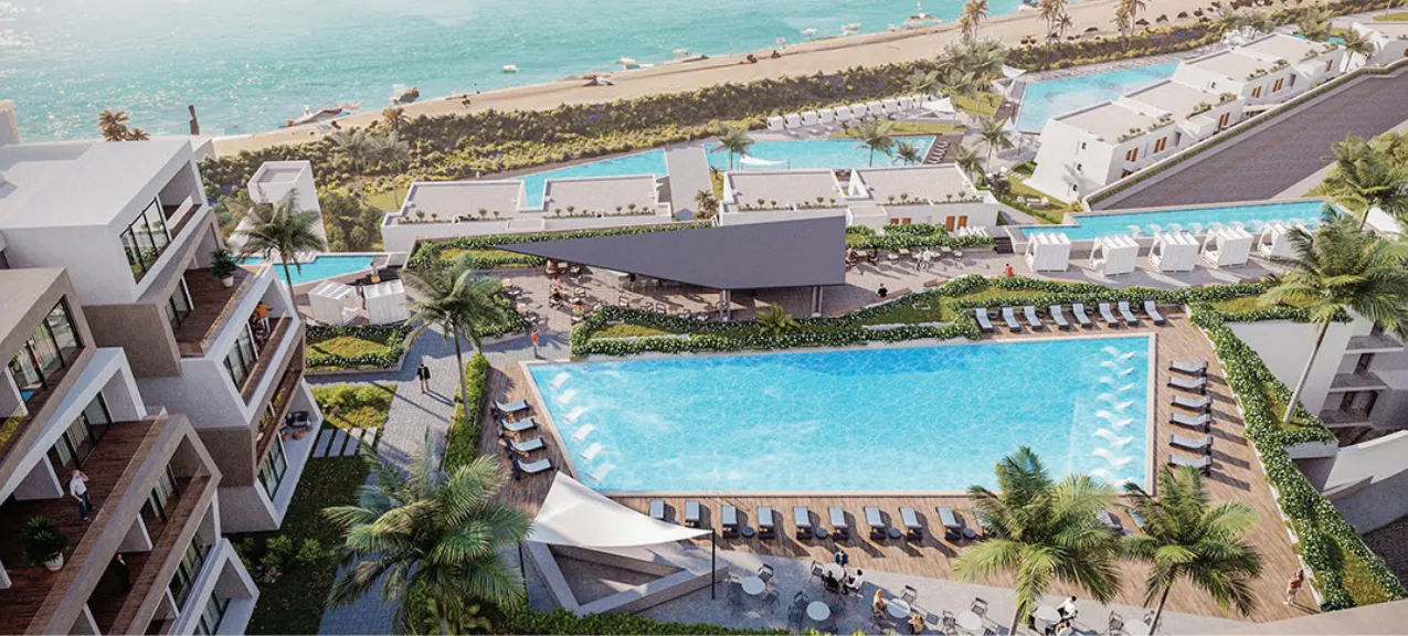 Chalet for sale in Carnelia in Ain Sokhna of 85 m² with 1 bedrooms