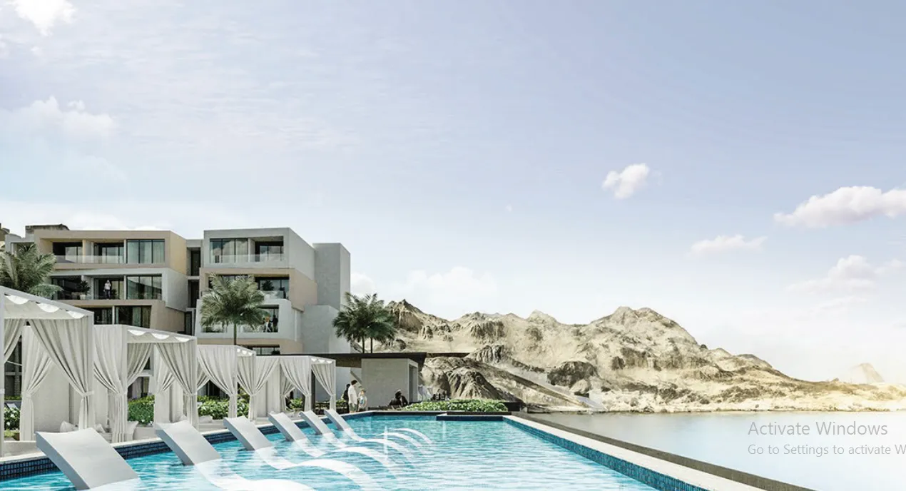 Chalet for sale in Carnelia in Ain Sokhna of 85 m² with 1 bedrooms