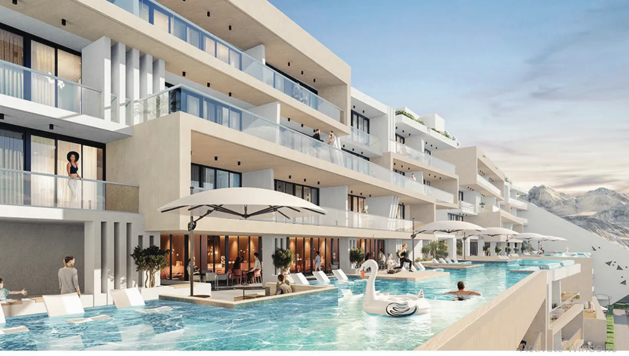Chalet for sale in Carnelia in Ain Sokhna of 85 m² with 1 bedrooms