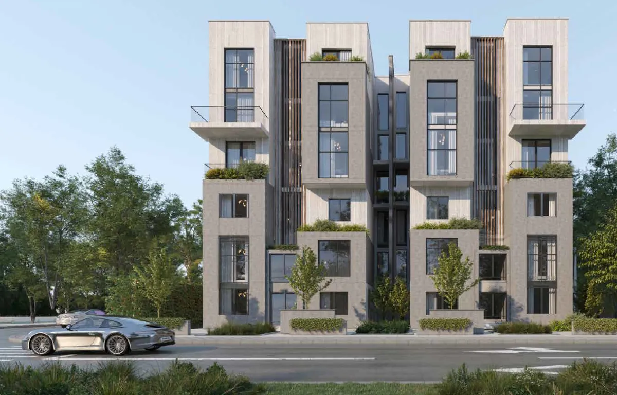 Apartment for sale in Ivoire East in New Cairo of 124 m² with 2 bedrooms
