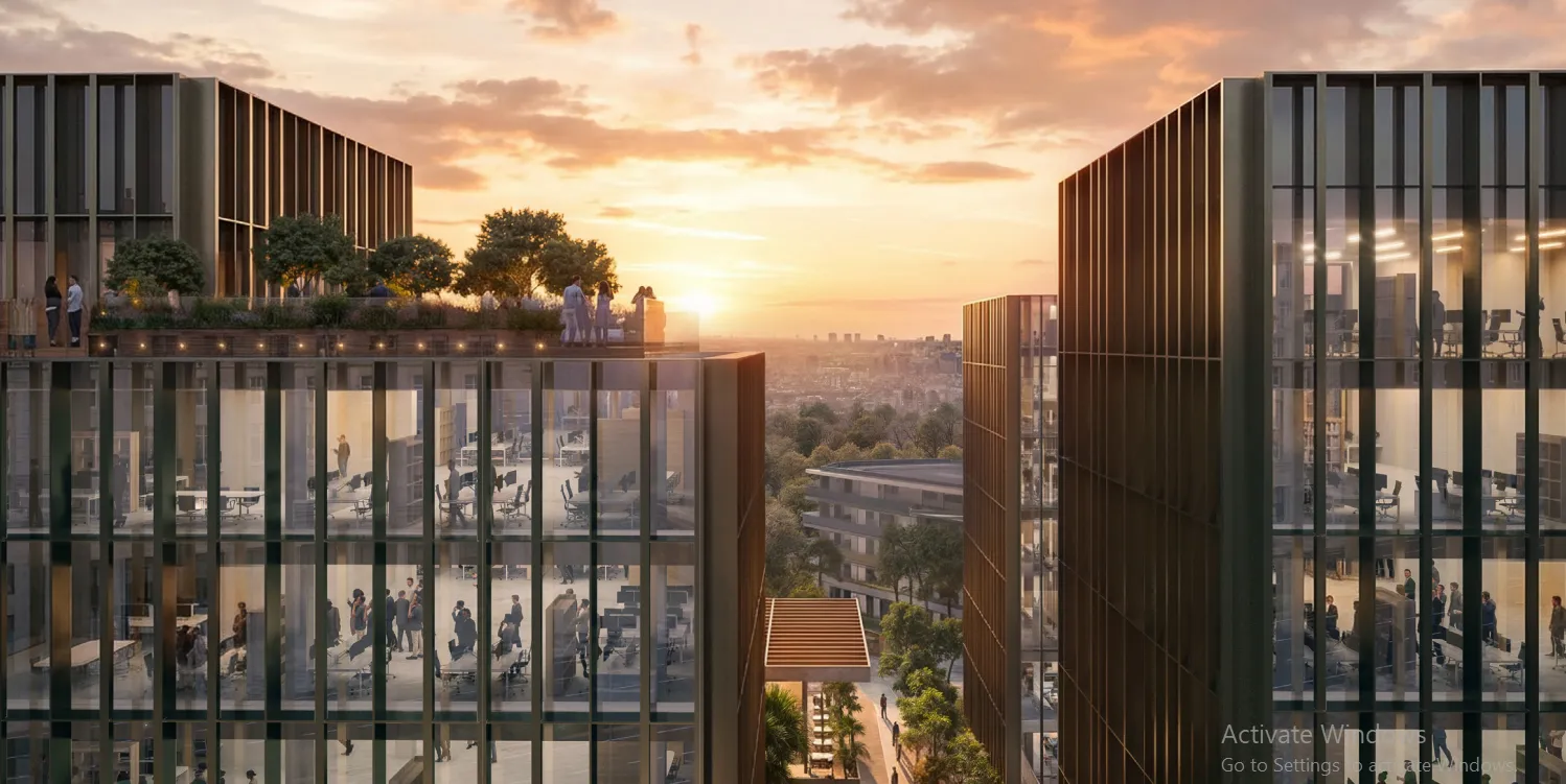 Apartment for sale in Golf Town in 6th settlement of 117 m² with 2 bedrooms