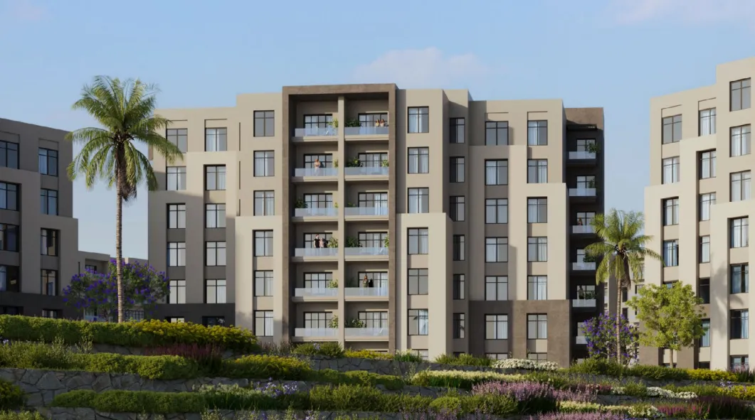 Apartment for sale in ZED East in 6th settlement of 104 m² with 2 bedrooms