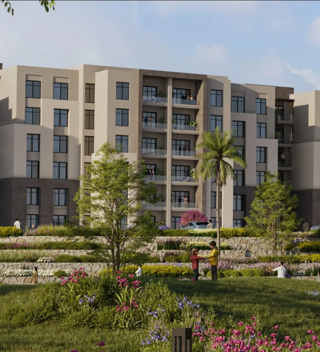 Apartment for sale in ZED East in 6th settlement of 104 m² with 2 bedrooms