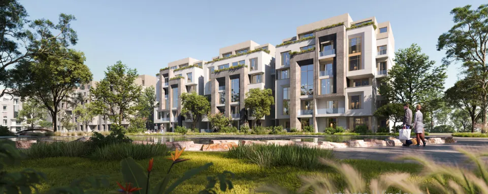 Apartment for sale in The Brooks in New Cairo of 191 m² with 3 bedrooms