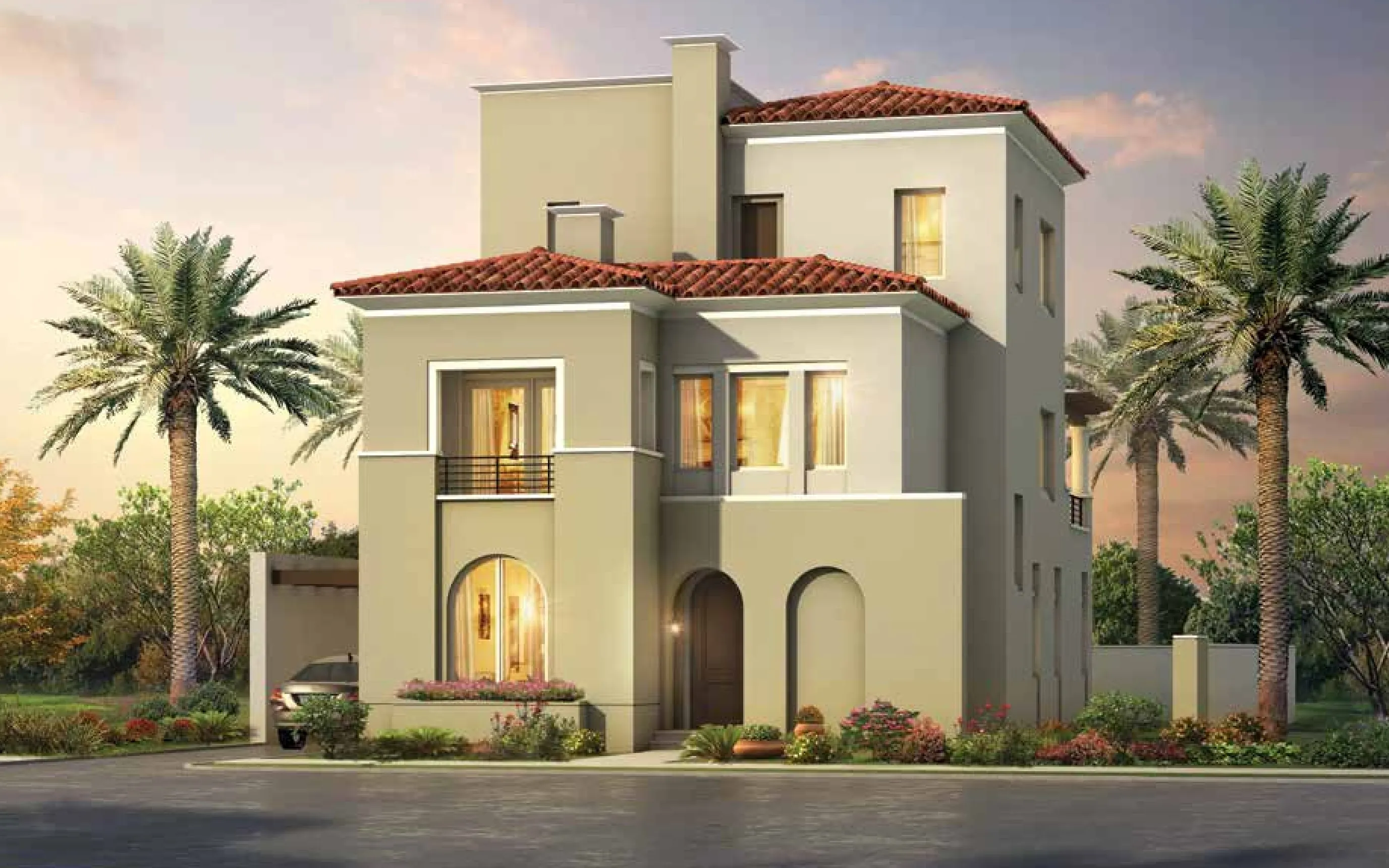 Villa for sale in Uptown Cairo in Mokattam of 304 m² with 3 bedrooms