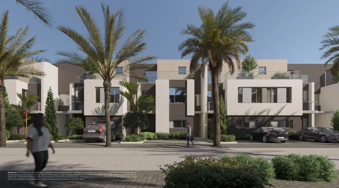 Townhouse for sale in Al Burouj in El Shorouk of 201 m² with 3 bedrooms