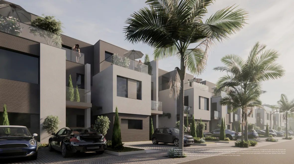 Townhouse for sale in Al Burouj in El Shorouk of 201 m² with 3 bedrooms